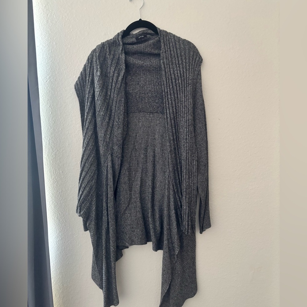 Apt. 9 Charcoal Knit Pullover 3x